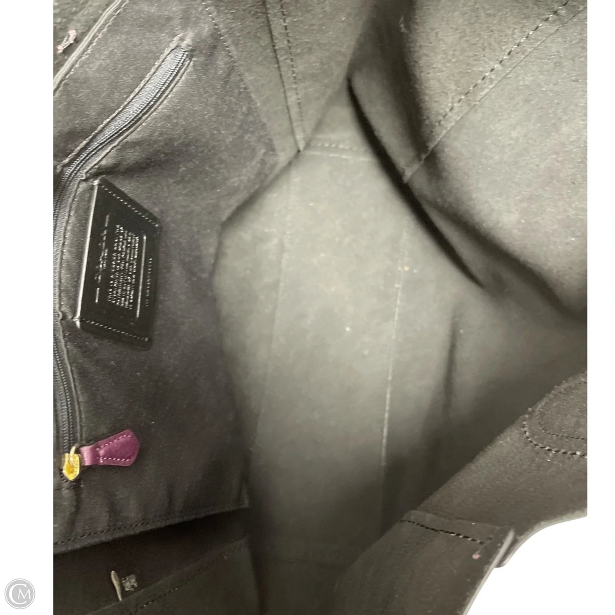 Tote Designer By Coach, Size: Large