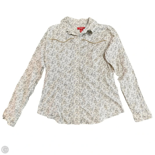 Top Long Sleeve By Sundance In Floral Print, Size: Xs
