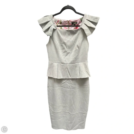 Dress Work By Ted Baker In Grey, Size: 2