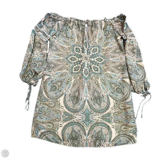 Dress Casual Short By Neiman Marcus In Paisley Print, Size: S