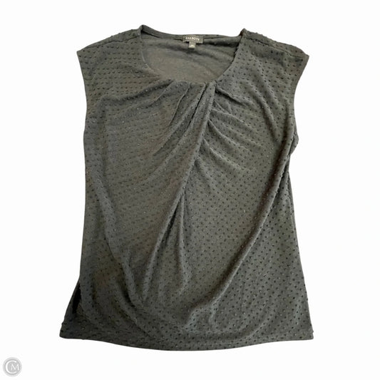 Blouse Sleeveless By Talbots In Black, Size: Xs