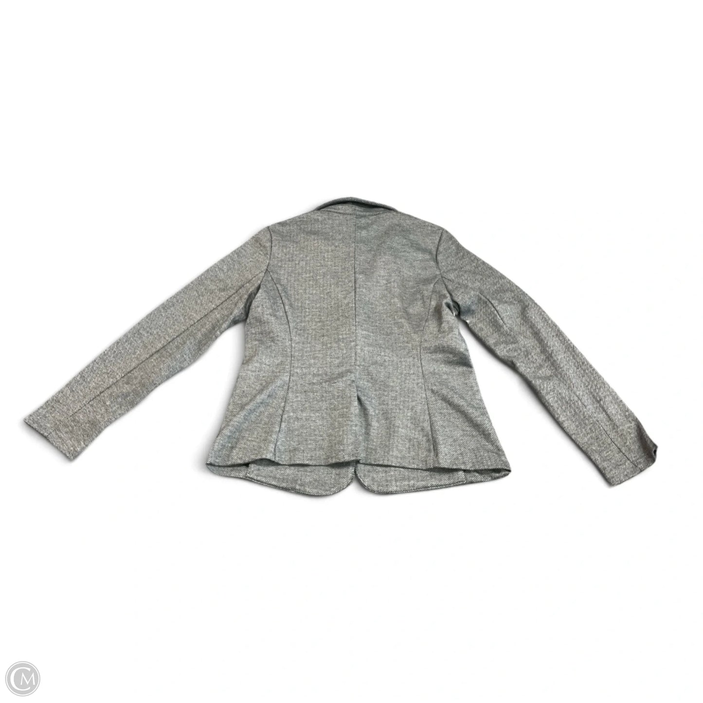 Blazer By Tahari In Black & Grey, Size: M