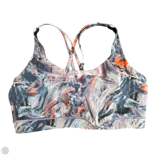 Athletic Bra By Lululemon In Multi-colored, Size: 12