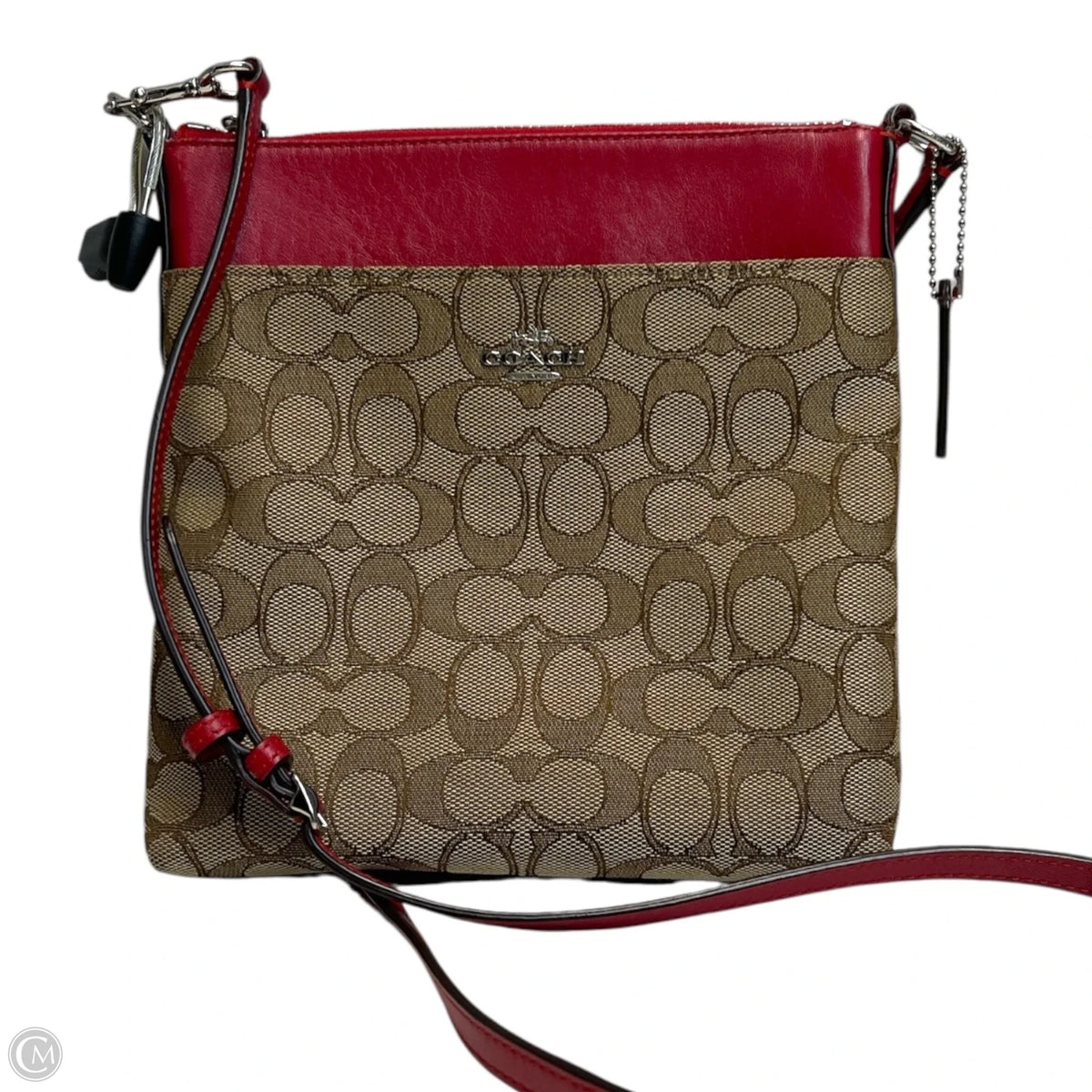 Crossbody Designer By Coach, Size: Small