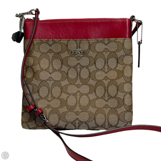 Crossbody Designer By Coach, Size: Small