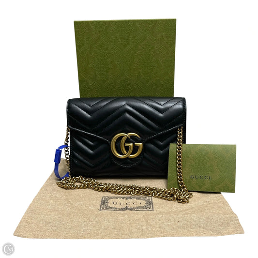 Crossbody Luxury Designer By Gucci, Size: Small