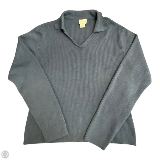 Sweater By Loft In Blue, Size: L