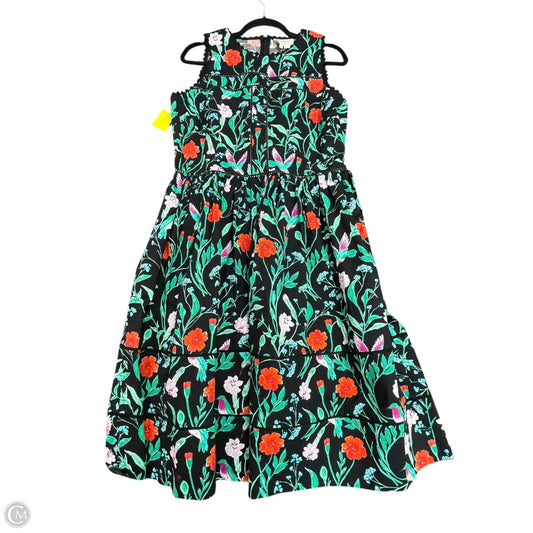 Dress Designer By Kate Spade In Floral Print, Size: 14
