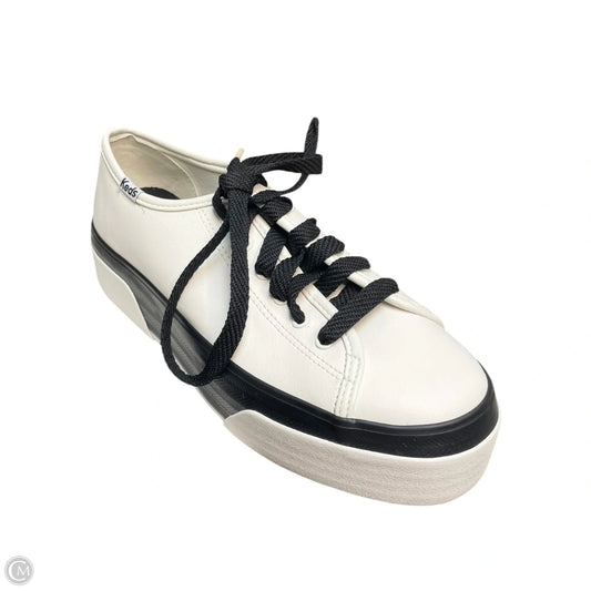 Shoes Sneakers By Keds In Black & White, Size: 6.5