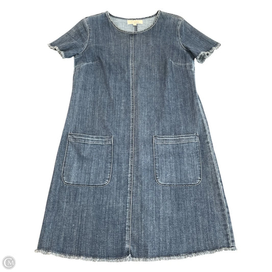 Dress Casual Short By Two By Vince Camuto In Blue Denim, Size: S