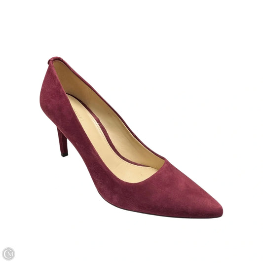 Shoes Heels Stiletto By Michael By Michael Kors In Maroon, Size: 6.5