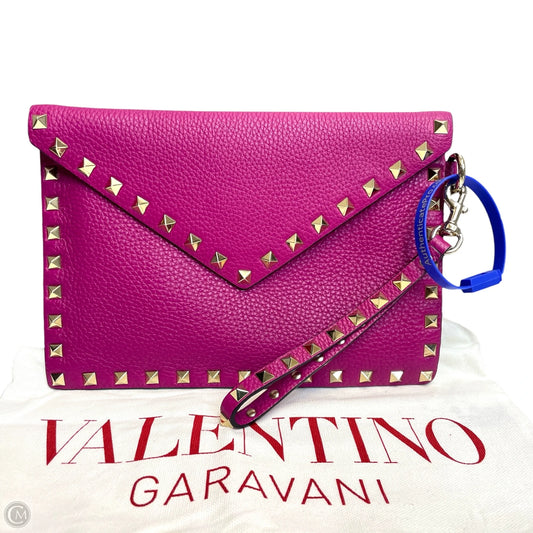 Wristlet Luxury Designer By Valentino-garavani, Size: Small