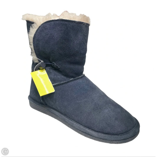 Boots Snow By Bjorndal In Navy, Size: 8
