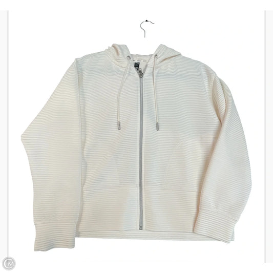Sweatshirt Hoodie By Dkny In Pink, Size: S