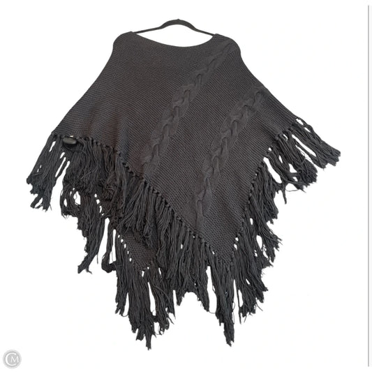 Poncho By Inc In Black, Size: M