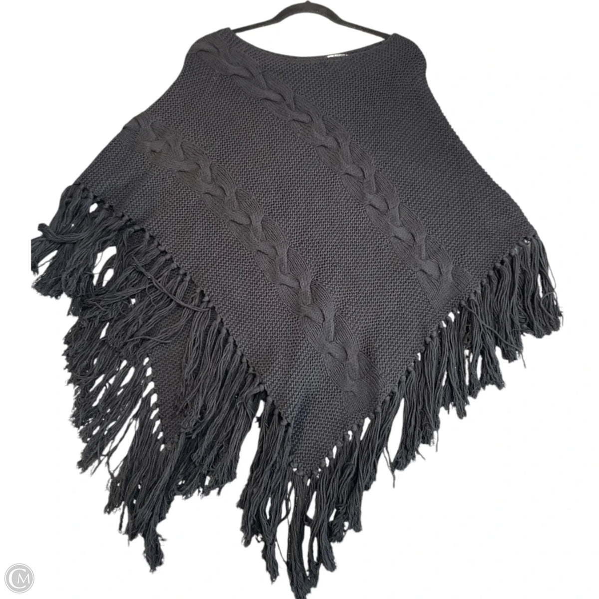 Poncho By Inc In Black, Size: M