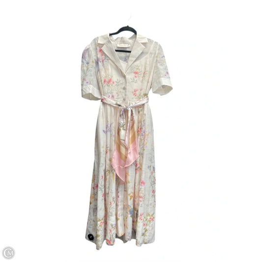 Dress Party Midi By Cma In Floral Print, Size: M