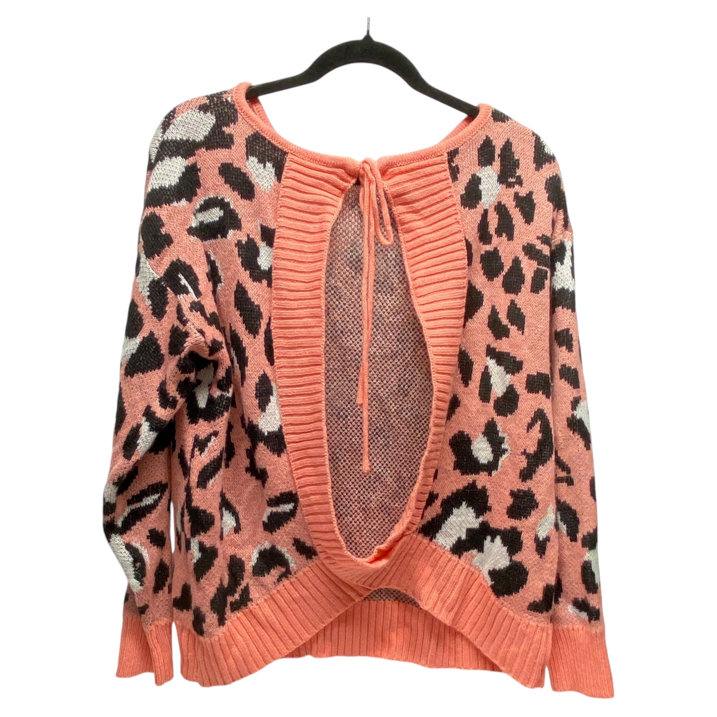 Sweater By Clothes Mentor In Animal Print, Size: M