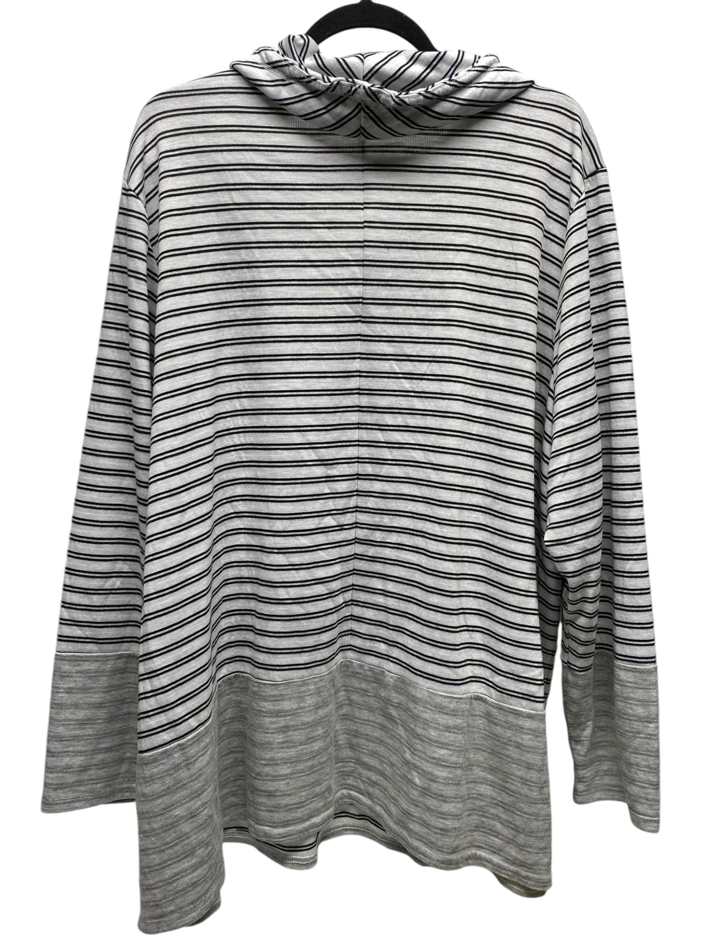 Top Long Sleeve By Lane Bryant In Striped Pattern, Size: 26