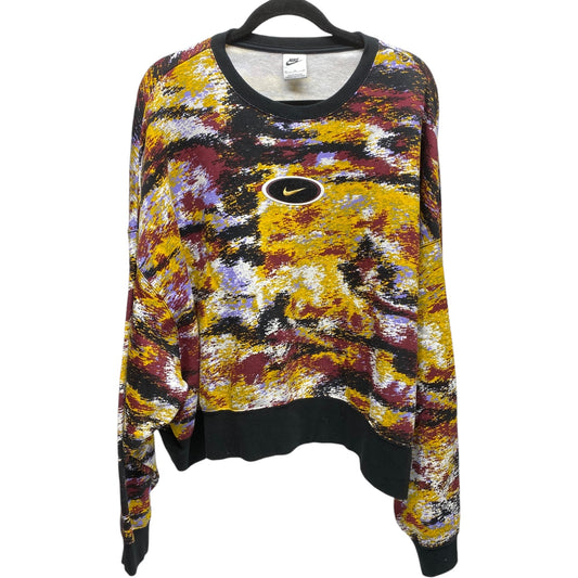 Sweatshirt Collar By Nike Apparel In Multi-colored, Size: Xl