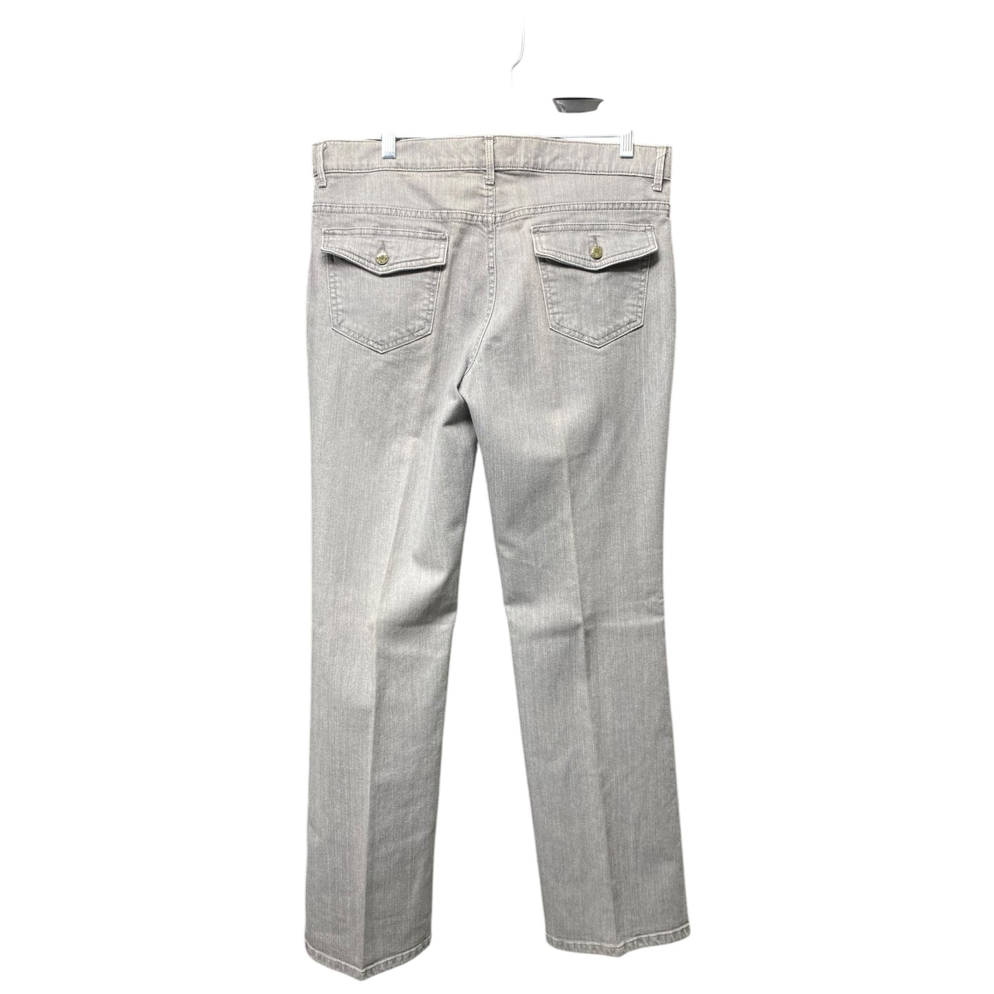 Jeans Flared By Talbots In Grey, Size: 10