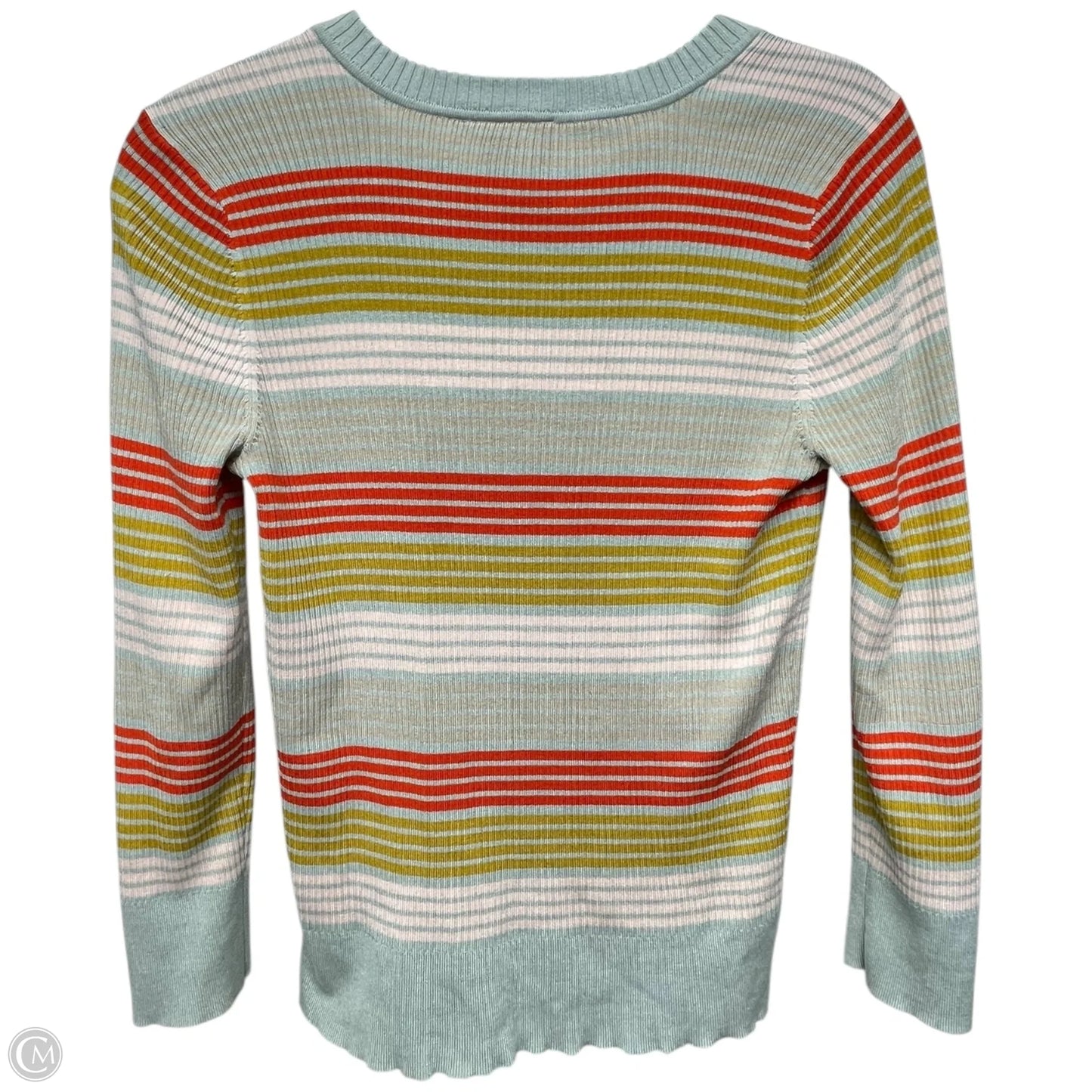 Sweater Designer By Tory Burch In Striped Pattern, Size: M