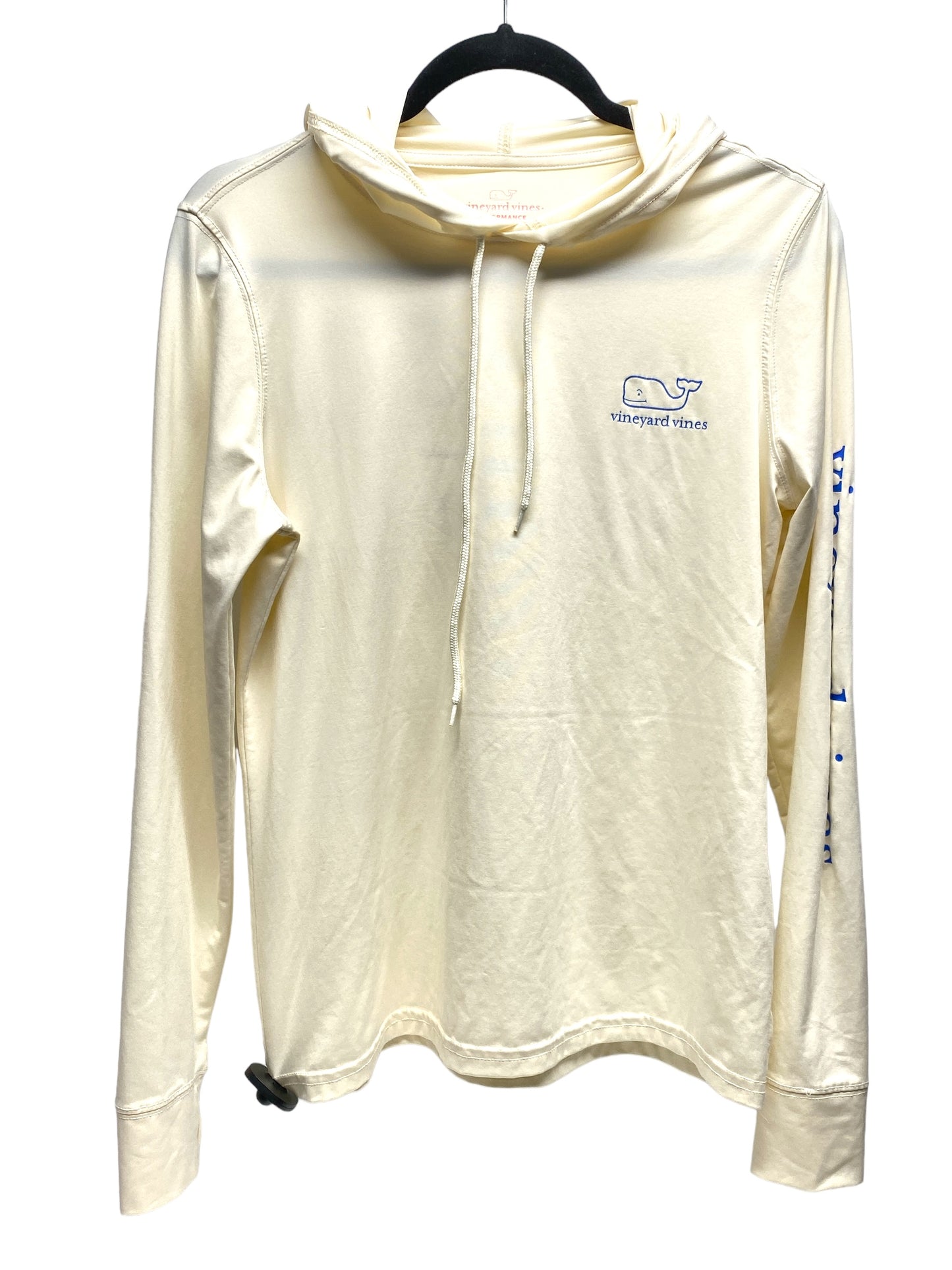 Athletic Sweatshirt Hoodie By Vineyard Vines In White, Size: Xs