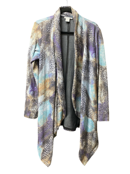 Cardigan By Alberto Makali In Animal Print, Size: M