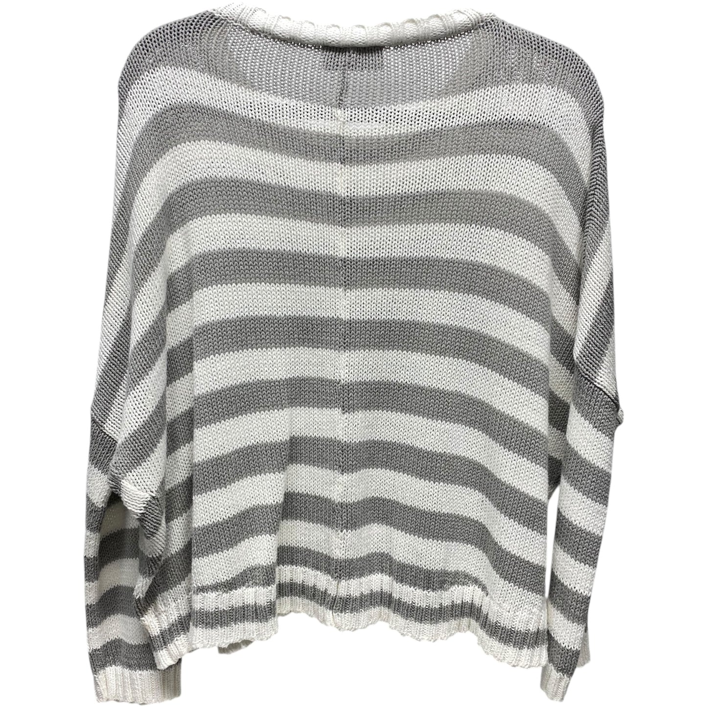 Sweater By Wooden Ships In Striped Pattern, Size: L