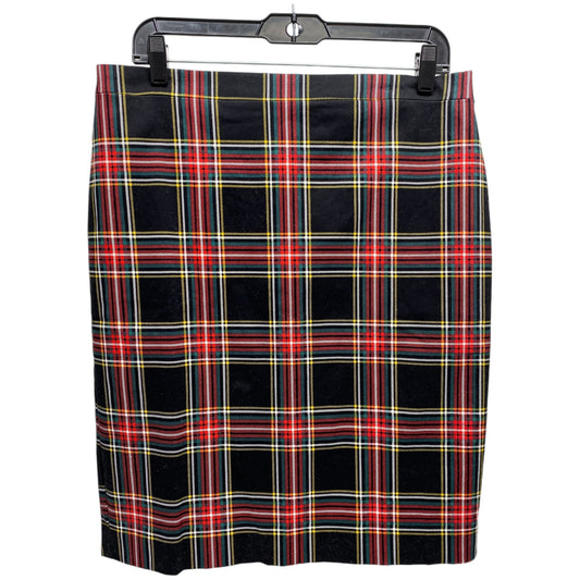 Skirt Mini & Short By J. Crew In Plaid Pattern, Size: 10