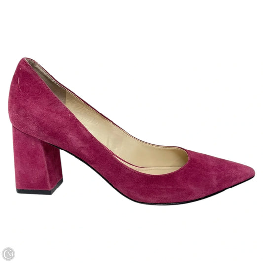 Shoes Heels Block By Marc Fisher In Purple, Size: 6.5