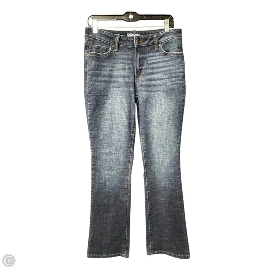 Jeans Boot Cut By Sonoma In Blue Denim, Size: 8