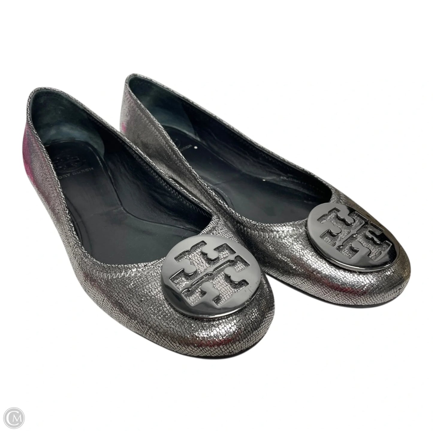 Shoes Designer By Tory Burch In Grey, Size: 9