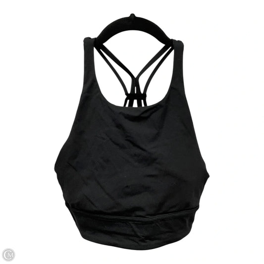 Athletic Bra By Lululemon In Black, Size: S