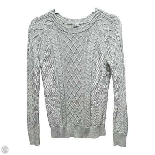 Sweater By Gap In Grey, Size: Xs