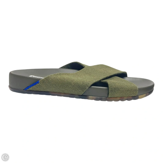 Sandals Heels Platform By Reef In Pink & Tan, Size: 9.5