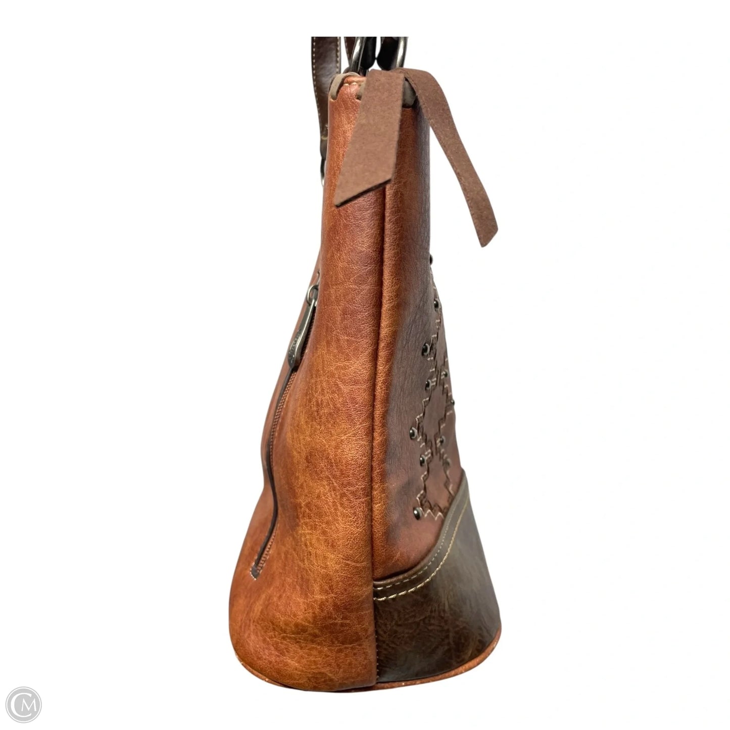 Handbag By Justin, Size: Large