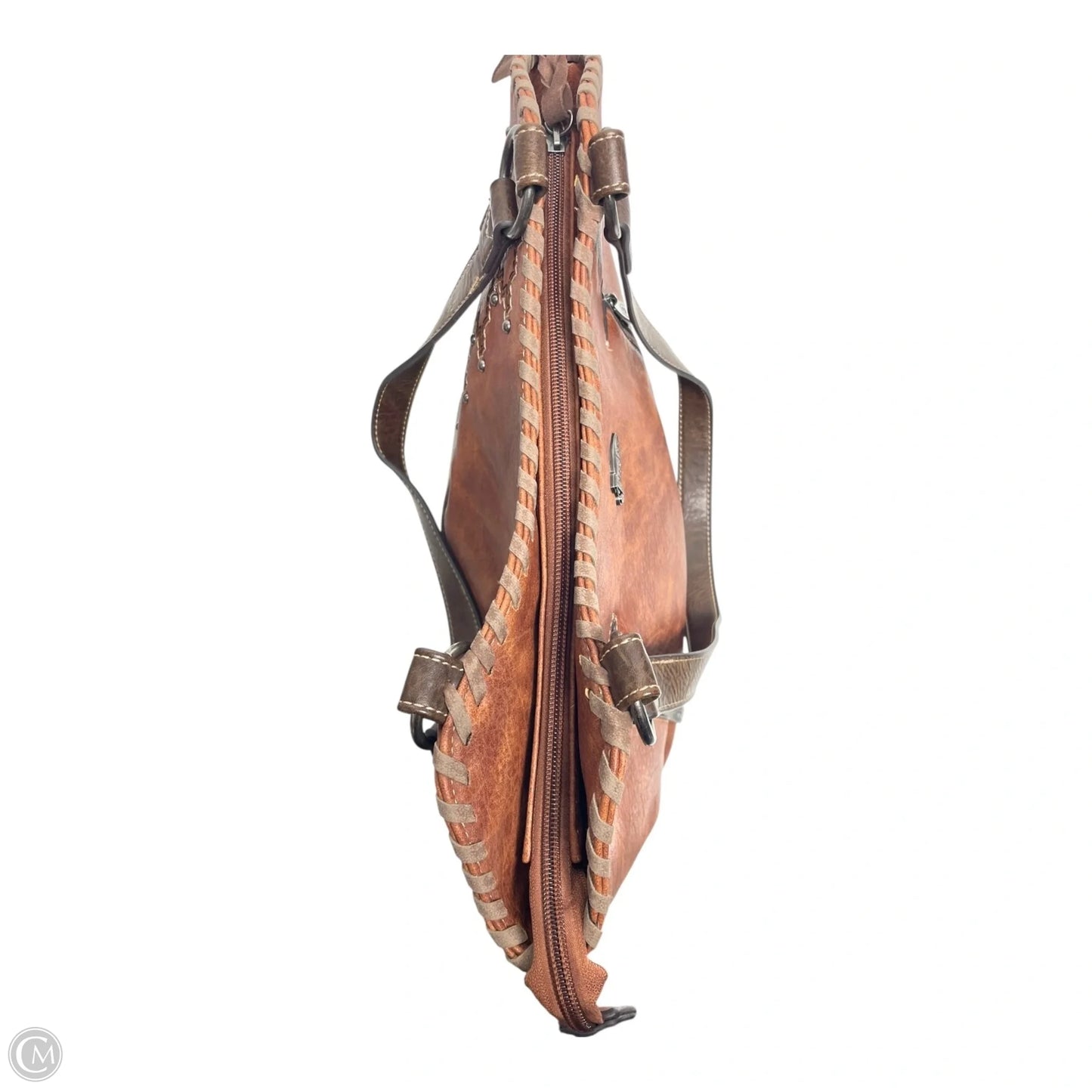 Handbag By Justin, Size: Large
