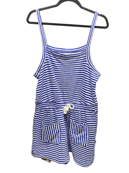 Blue & White Romper Free Assembly, Size M