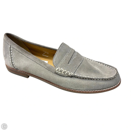 Shoes Flats By Hush Puppies In Grey, Size: 11