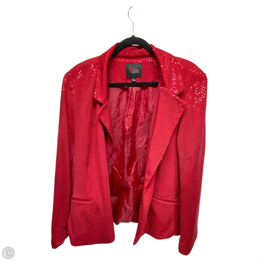Blazer By John Meyer In Red, Size: Xl