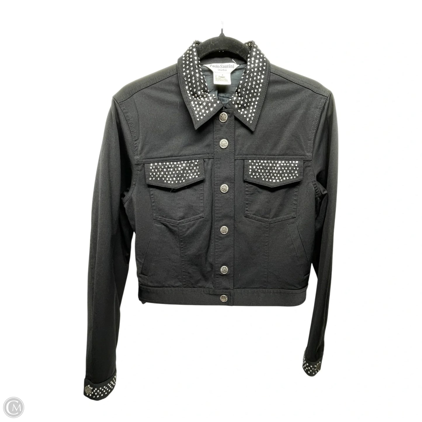 Jacket Other By PAOLO SANTINI In Black, Size: S