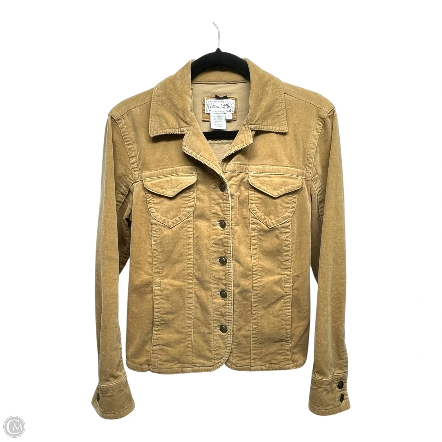 Jacket Other By Live A Little In Tan, Size: S