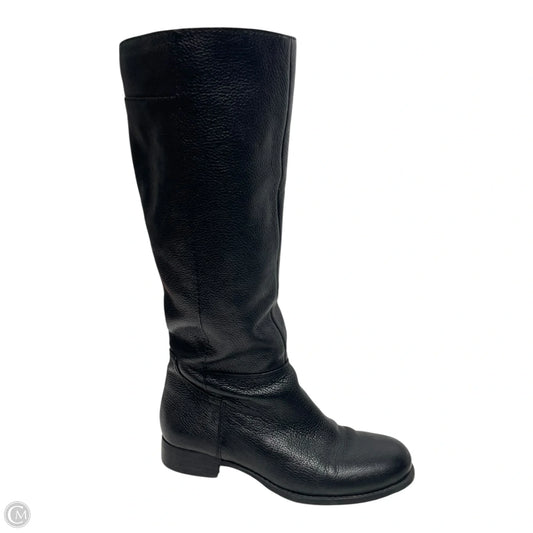 Boots Knee Flats By Nine West In Black, Size: 7