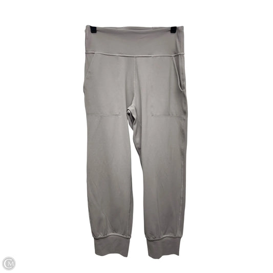 Athletic Leggings By Lululemon In Grey, Size: 6