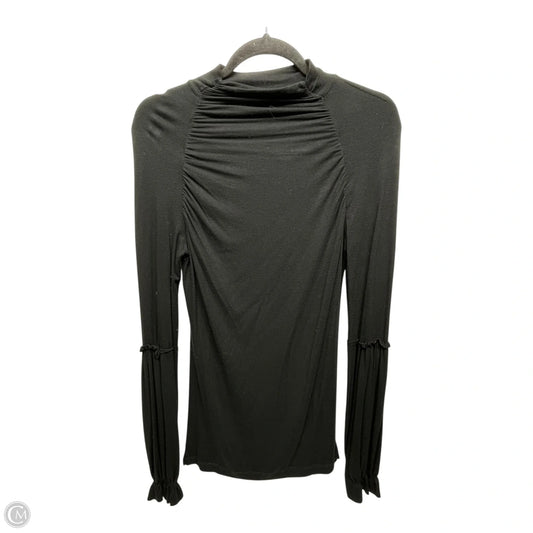 Top Long Sleeve Basic By Vertigo In Black, Size: S
