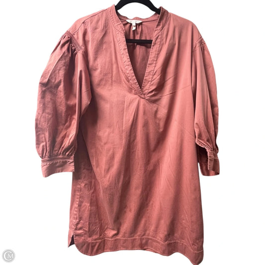 Dress Casual Short By Rebecca Taylor In Copper, Size: L