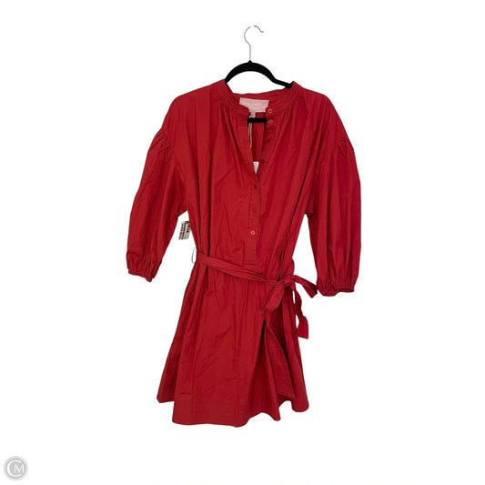 Dress Casual Short By SINCERELY OURS In Red, Size: M