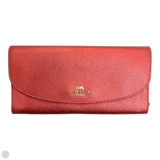 Wallet Designer By Coach, Size: Medium