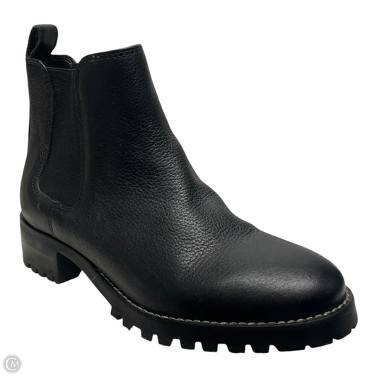 Boots Ankle Heels By Talbots In Black, Size: 6.5